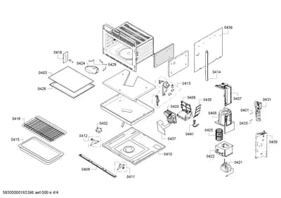 Door & Housing, Fan Parts (0401-0441)