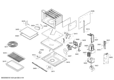 Door & Housing, Fan Parts (0401-0441)