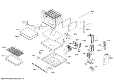 Door & Housing, Fan Parts (0401-0441)