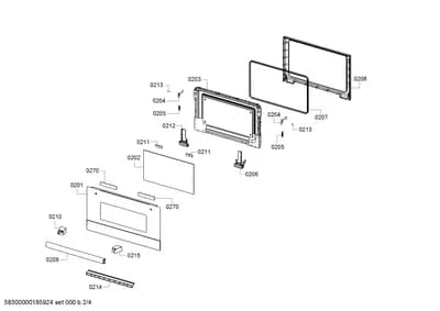 Flaps & Holders, Door & Housing (0202-0214)