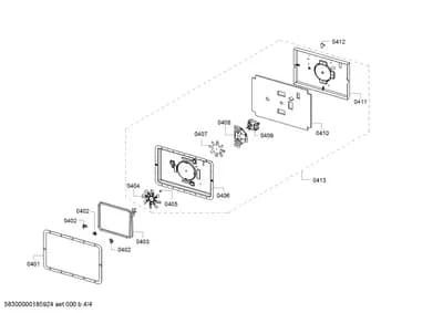 Fan Parts, Door & Housing (0401-0412)