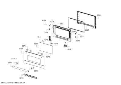 Flaps & Holders, Door & Housing (0203-0214)