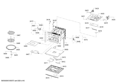 Door & Housing, Flaps & Holders (0402-0468)