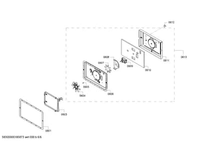 Fan Parts, Door & Housing (0601-0612)