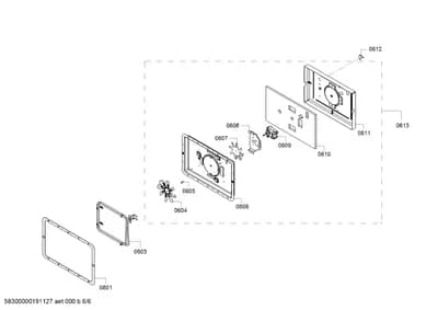 Fan Parts, Door & Housing (0601-0612)