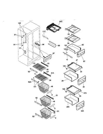 SHELVES