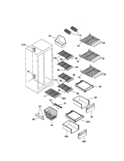 SHELVES