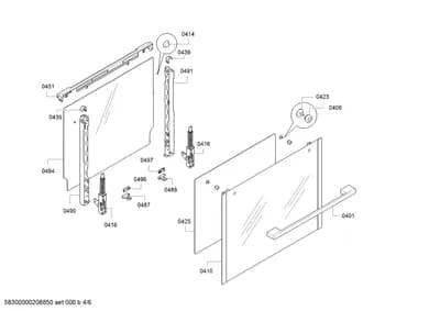 Seals & Gaskets, Screws (0406-0423)
