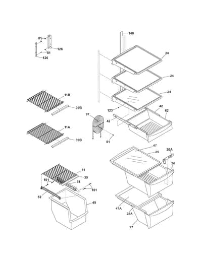 SHELVES