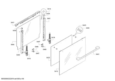 Seals & Gaskets, Screws (0406-0423)