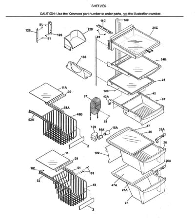 SHELVES