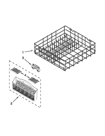 LOWER RACK PARTS