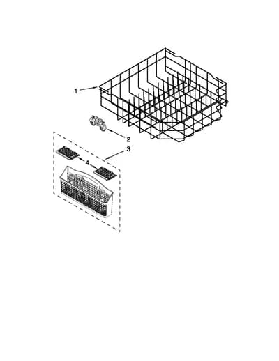 LOWER RACK PARTS