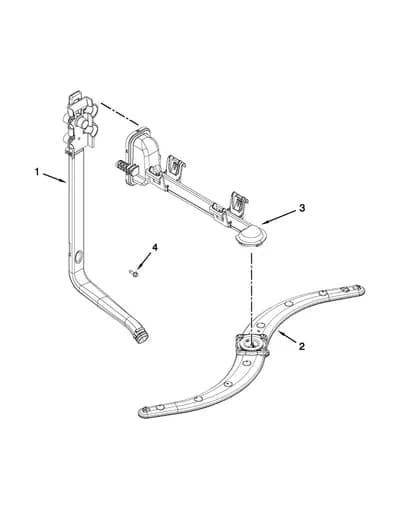 UPPER WASH AND RINSE PARTS