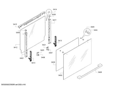 Seals & Gaskets, Screws (0404-0414)