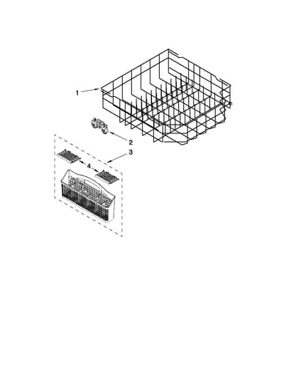 LOWER RACK PARTS