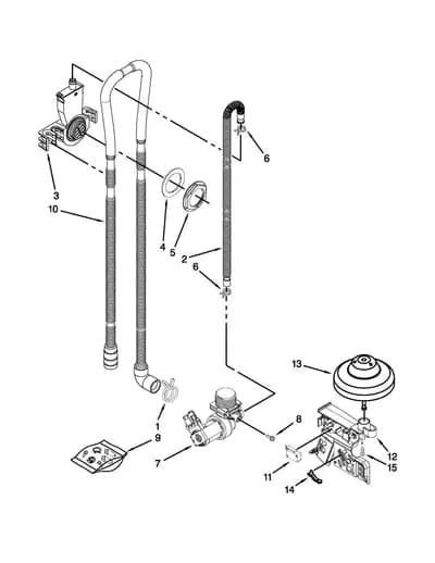 FILL, DRAIN AND OVERFILL PARTS