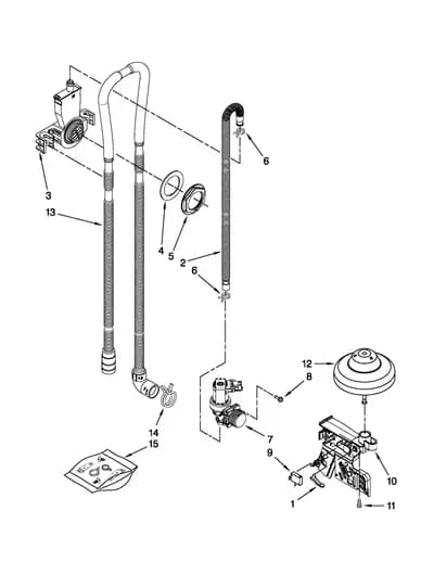 FILL, DRAIN AND OVERFILL PARTS