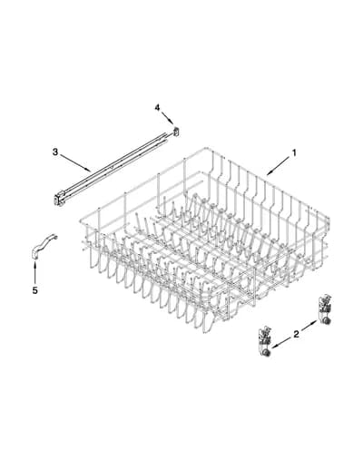 UPPER RACK AND TRACK PARTS