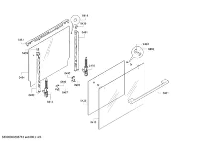 Seals & Gaskets, Screws (0406-0423)