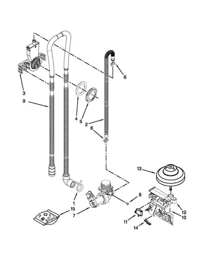 FILL, DRAIN AND OVERFILL PARTS