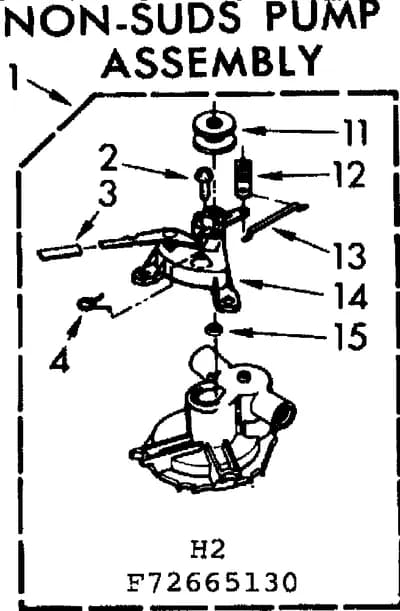 NON-SUDS PUMP ASSEMBLY