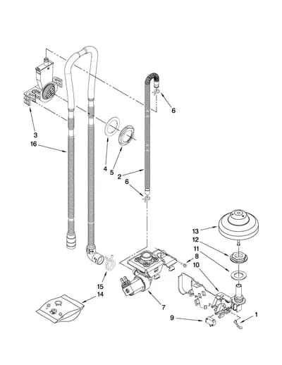 FILL DRAIN AND OVERFILL PARTS