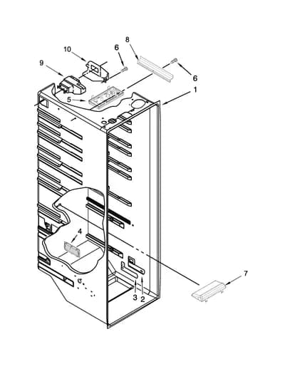 REFRIGERATOR LINER PARTS