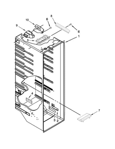 REFRIGERATOR LINER PARTS