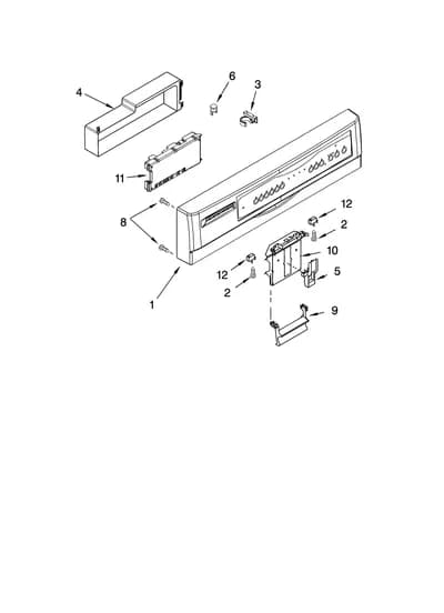 CONTROL PANEL PARTS