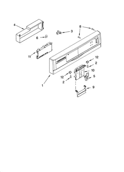 CONTROL PANEL PARTS