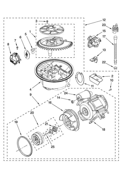 PUMP AND MOTOR PARTS