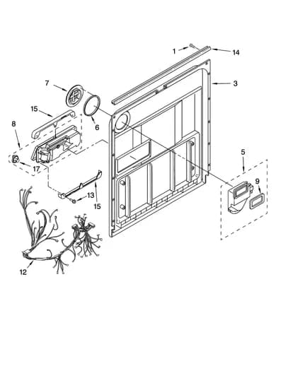 DOOR AND LATCH PARTS