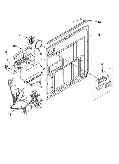 DOOR AND LATCH PARTS
