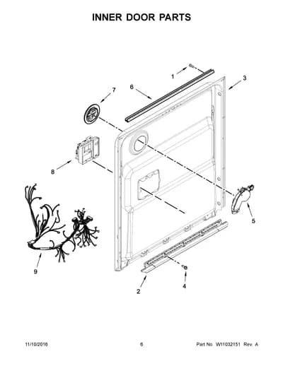 INNER DOOR PARTS