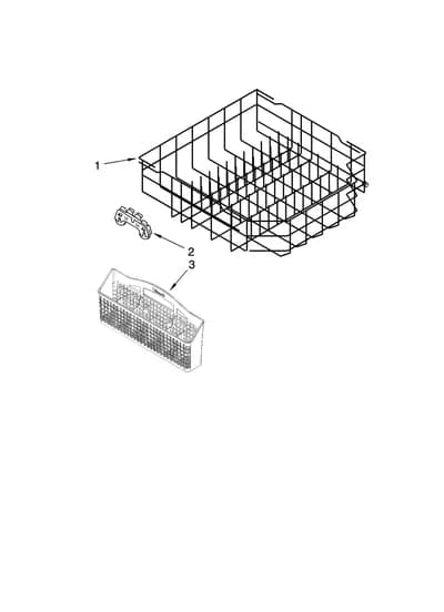 LOWER RACK PARTS