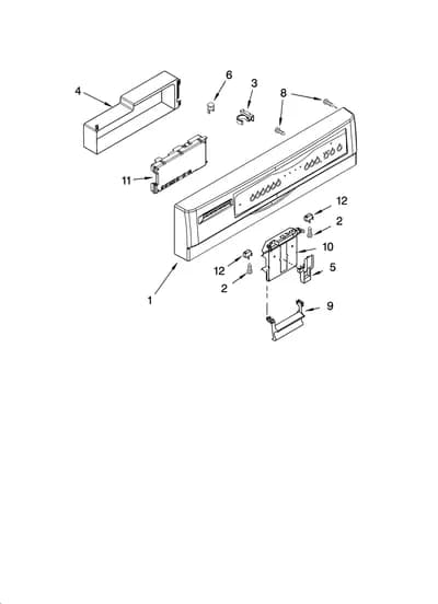 CONTROL PANEL PARTS