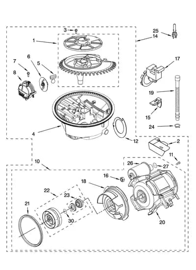 PUMP AND MOTOR PARTS