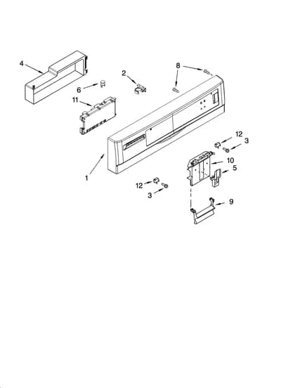 CONTROL PANEL PARTS