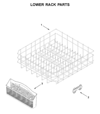 LOWER RACK PARTS