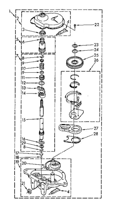 GEARCASE PARTS