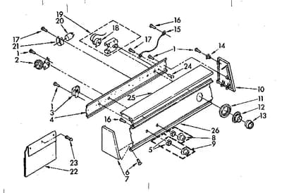 CONSOLE PANEL PARTS