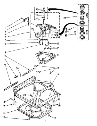 MACHINE BASE PARTS