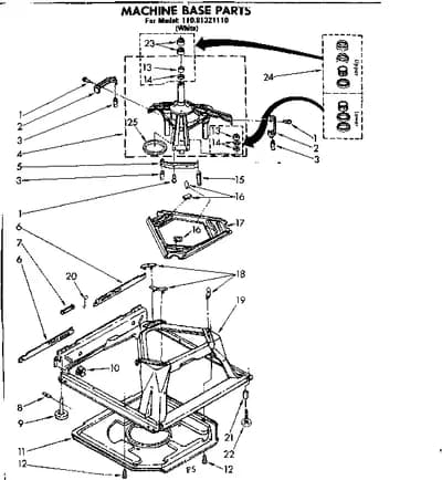 MACHINE BASE PARTS