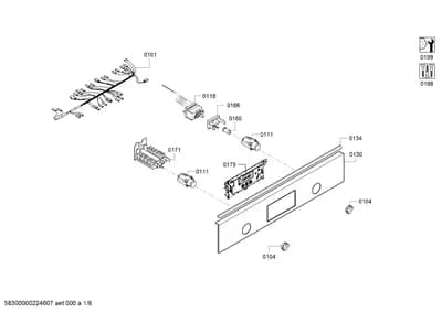 Screws, Fan Parts (0198-0610)