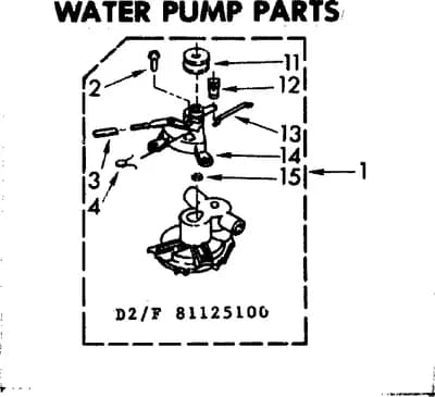 WATER PUMP PARTS