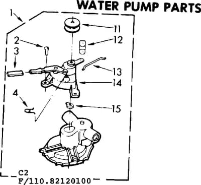 WATER PUMP PARTS