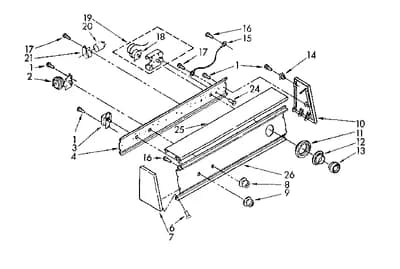 CONSOLE PANEL PARTS