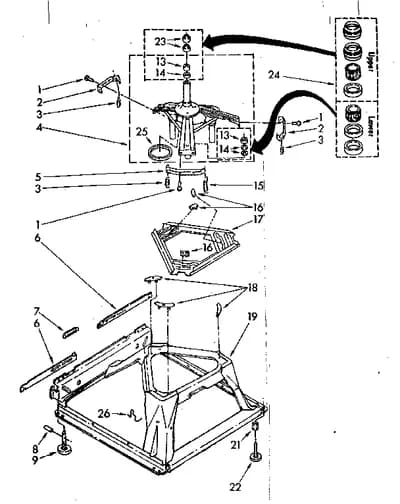 MACHINE BASE PARTS