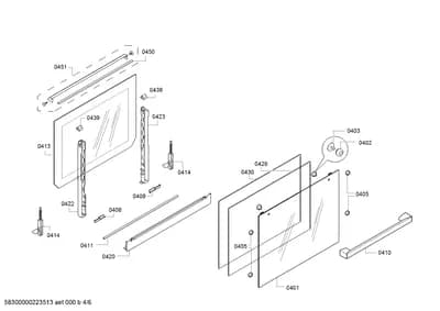 Seals & Gaskets, Screws (0402-0405)